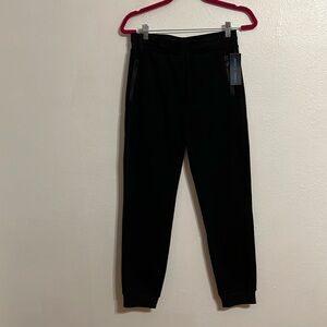 Pure Champ Boys NWT Size XL 14/16 Black Fleece Jogger Zip Pocket Sweatants